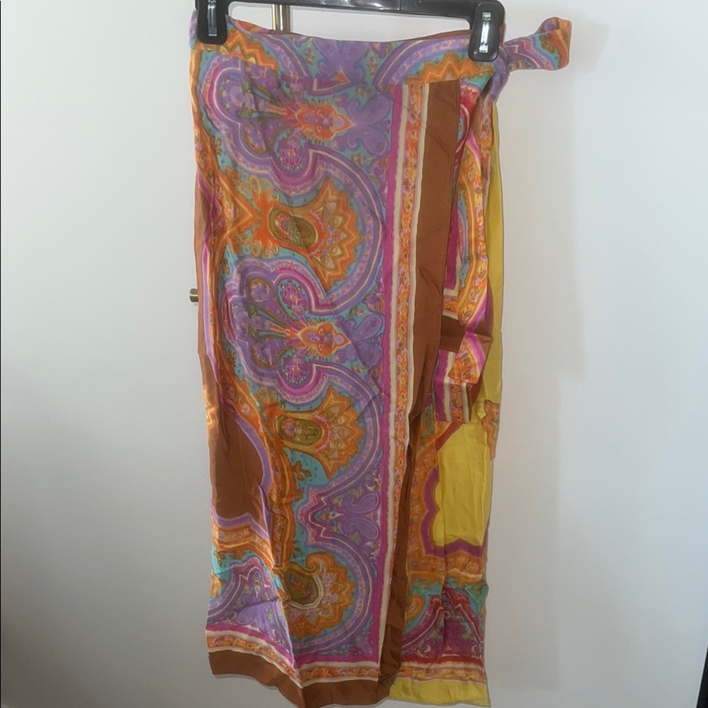 The Most Beautiful, Colorful, Vibrant Zara Paisley Skirt!